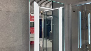 A mirror can be more than just a reflection - add another dynamic light to your room with our Tiana 600x400mm LED Mirror. Super stylish and sleek! Shop the Tiana mirror here: https://bit.ly/454SSIn. | Bath Shack | Facebook