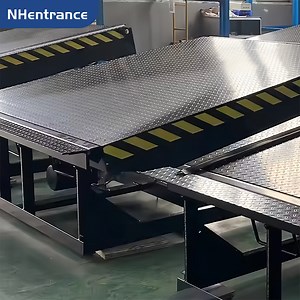 [Hot Item] Pit Mounted Mechanical Dock Leveler Manual Loading Dock Equipment for Warehouse and Truck Unloading