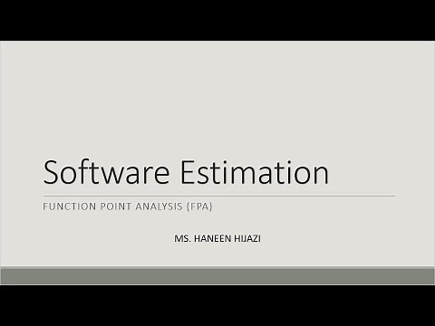 Software Estimation_FPA