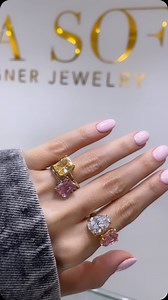 Shades of pink & yellow 🩷 💛 | Sofia Sofia - Designer Jewelry