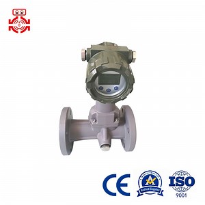 [Hot Item] The Flow Rate of Carbon Dioxide, Nitrogen and Oxygen Is Measured by Rotary Vortex Flow Meter Flange Connected with Dual Power Supply Long Life CE