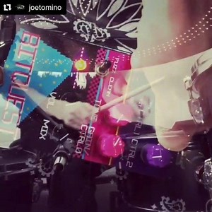 Drums and fuzz BitQuest, yes please! #Repost @joetomino...