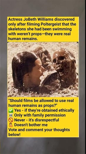 Poltergeist's Horrifying Secret: The Real Skeletons in That Famous Scene