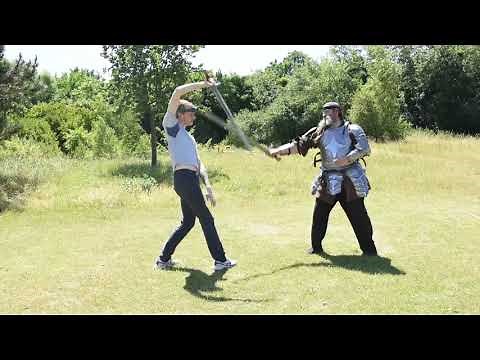 Single Sword Larp combat practice