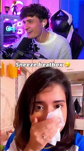 Sneeze Beatbox 😂 #shorts #beatbox #reaction #sneeze