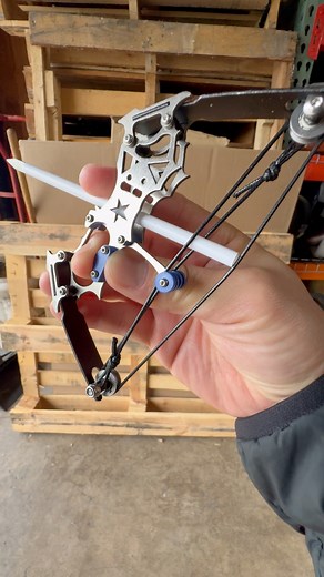 13K views · 60 reactions | Mini Compound Bow  | Blade.Addict | Facebook