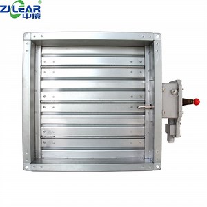 [Hot Item] Smoke Exhaust Electrial Control Anti-Explosion Fire Damper Air Duct Connect