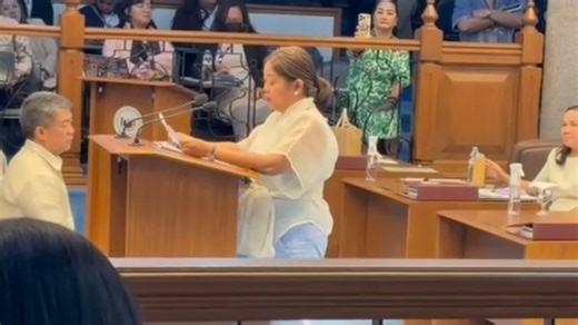 WATCH: As outgoing Sen. Nancy Binay delivers her last speech, ‘seatmates’ and fellow senators become emotional. | via Hannah Ty, BNC | Bilyonaryo News Channel