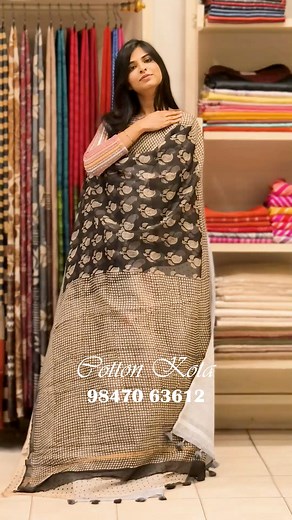 4.6K views · 49 reactions | Light and airy cotton kota sarees for...