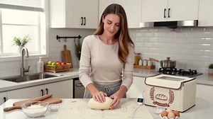 Folding Bread Proofing Box Dough Proofer, Electric Sourdough Warmer with 68-131°F Temp Control & 99H Timer, Dough Proofing Box Basket with Metal Rack for Baking Pizza, Yogurt, Kombucha, Large Capacity