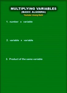 Multiplying Variables - Basic Algebra Concept #math #algebra #mathhacks #mathchallenge #mathtutor #basicmath #mathskills #mathtutoring #mathtutorial #mathtricks | Unang Math