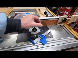 ROCKLER router bit center depth gauge