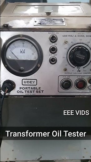 Transformer oil Tester kit