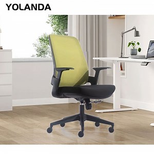[Hot Item] Yolanda Factory Wholesale Staff Mesh Room Computer Ergonomic Softpad Smart Office Chair