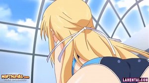 Hentai Blondie In Swimsuit 2