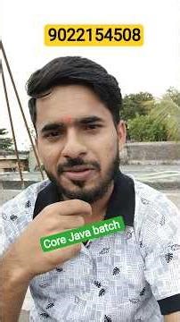 Core Java With me #aadiandjava #java #coding #freshers #itjobs #course