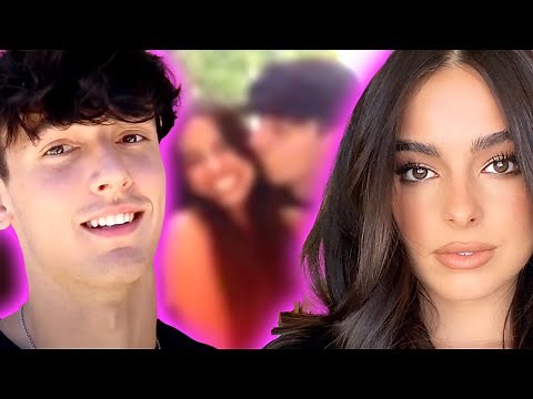 Tik Tok stars Addison Rae and Bryce Hall KISS in THIS video & fans think they're dating again!