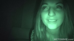 Exciting night vision sex video with Latina teen Jimena Lago