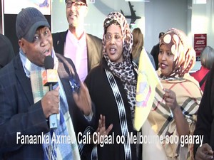 32K views · 259 reactions | Fanaan Axmed Cali Cigaal oo lagusoo dhaweeyay Melbourne, Australia. | SBS Somali | Facebook
