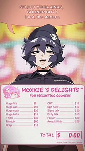 RT @OfficialMaxine: Finally! A new video, available on my patpatreooooon !Welcome to Gooner's Delight, Moxxie is gonna be your waitress to…