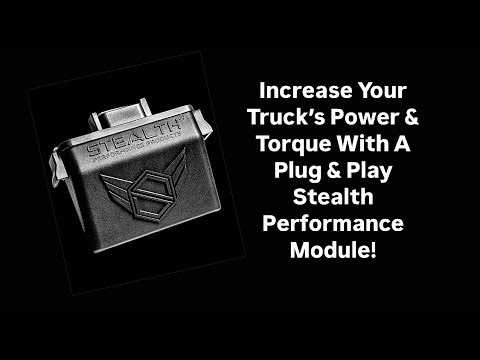 Increase Torque & Overall Performance On Your Diesel Truck With A Stealth Performance Module.