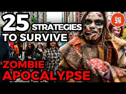 25 BEST Strategies To Survive The Zombie Apocalypse