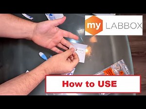 How Use the MyLABBox At Home Blood Sample Kit to Test STD Syphilis HIV HSV-2 Hepatitis C My Lab Box