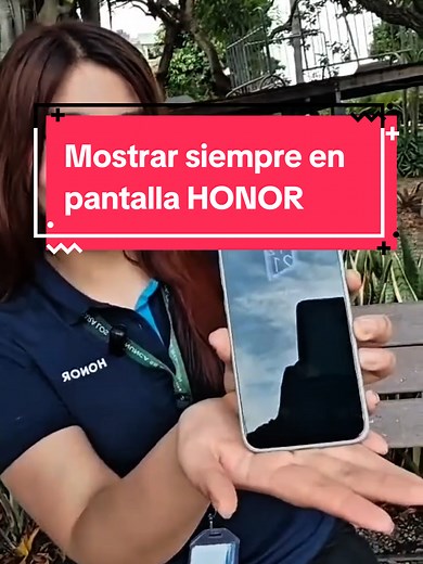 Always On Display de HONOR: Información sin desbloquear