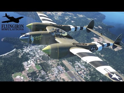 FlyingIron Simulations P38L Lightning PREVIEW! - MSFS 2020