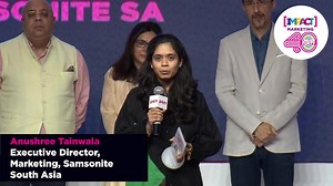 Watch what Anushree Tainwala, Executive Director, Marketing, Samsonite South Asia, has to say on winning IMPACT Marketing 40 Under 40 award #IMPACT40Under40 | IMPACT magazine | Facebook