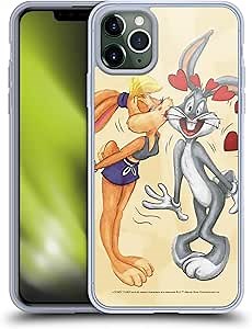 Head Case Designs Officially Licensed Looney Tunes Bugs Bunny and Lola Bunny Season Gel Case [Military Grade Protection] Compatible with Apple iPhone 11 Pro Max and Compatible with MagSafe