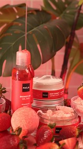 15K views |  Need a dose of freshness? Juicy strawberries and spring knocking on the door – the perfect combination for a guaranteed feeling of well-being!  #strawberries #newcollection #nalacosmetics #naturalcosmetics #bodycare #skincare | NALA Natural Cosmetics | Facebook