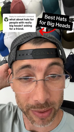 Yes, I specialize in hats for big heads too. You'll have plenty of room in my XXL baseball caps and won't max out the Backstrap! #XXL #bighead #menshats | King&Fifth | Facebook