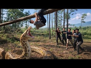 Brave Experts Confront a Giant Python in the Wilderness l Wild TV