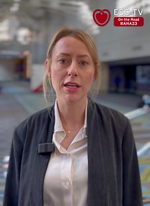 35 reactions | Nina Becher presents: efficacy and safety of anticoagulation with edoxaban in patients with AHRE durations ≥24 Hours. The NOAH-AFNET 6 Trial. #AHA23 #ESCTVOnTheRoad | European Society of Cardiology | Facebook
