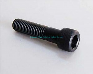 [Hot Item] Factory Supply Mild Steel High Strength Hex Socket Head Cap Allen Bolt DIN912 for Machinery