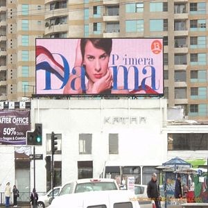 [Hot Item] Outdoor SMD RGB Full Color Super Slim Light Aluminum Cabinet Front Maintenance LED Display