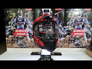 LS2 MX701 EXPLORER ALTER MATT BLACK FL.ORANGE