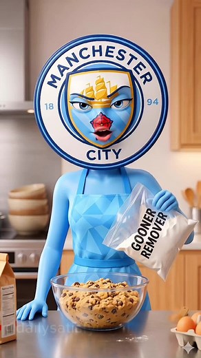 Gooner Remover 🫣 #ai #uk #remover #mancity #arsenalfc