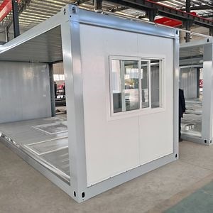 [Hot Item] EPS Sandwich Panel and Glass Wall Two Storey Detectable Container House for Office