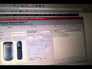 Read Simlock Unlock codes from Samsung E1150