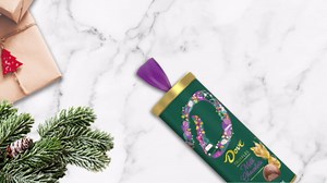 DOVE Silky Smooth Milk Chocolate Truffles Holiday Gift Tin, 6oz Tube