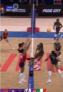 USA vs Italy volleyball rally fundraiser — donate $50 per second