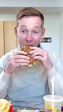 McDonald's CEO Goes Viral Trying New Big Arch Burger
