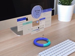 Design your #UI in your favorite 2D tool. And then go ahead and convert it all into #3D or #AR with Vectary http://bit.ly/AR_UI_Maker_Vectary | VECTARY