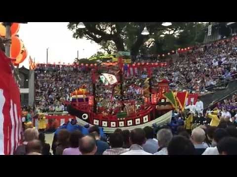 長崎くんち 唐人船 元船町 2016
