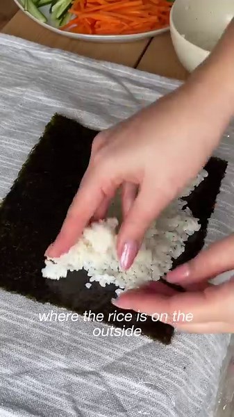 31K views · 140 reactions | My attempt at homemade vegan sushi! ...