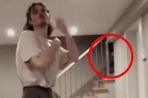 TikTok dancer ‘feels sick’ after spotting ‘terrifying’ figure lurking in background of his video