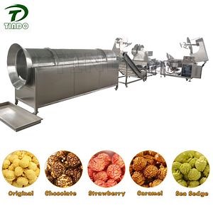 [Hot Item] Commercial Industrial Caramel Chocolate Popcorn Maker Ball Shape Popcorn Popping Machines