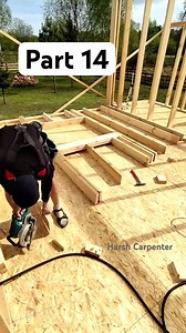 3K views · 23 reactions | The Process Of Assembling A Sloped Wall During Frame Construction #carpentry | William Phillips | Facebook